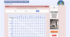 Desktop Screenshot of entfernung.org